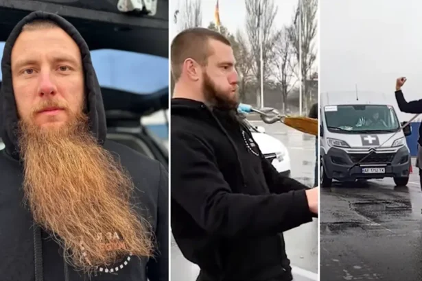 Ukrainian Strongman’s Incredible Guinness World Record with Beard, Neck, and Teeth