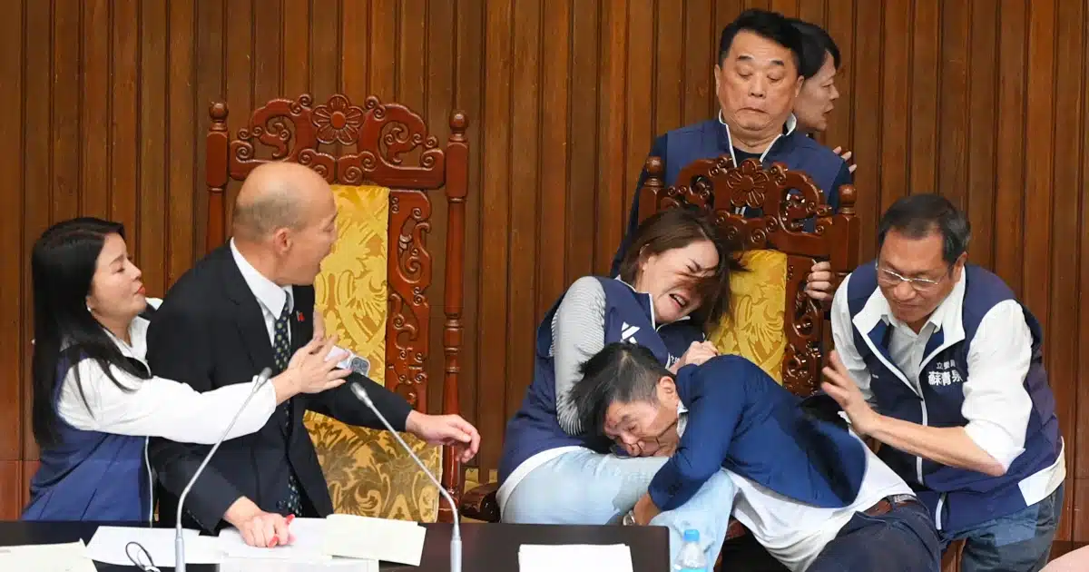 You Won't Believe What Happened in Taiwan Legislature