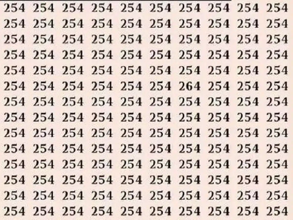Think You're Sharp? Find the Hidden Number in 3 Seconds?