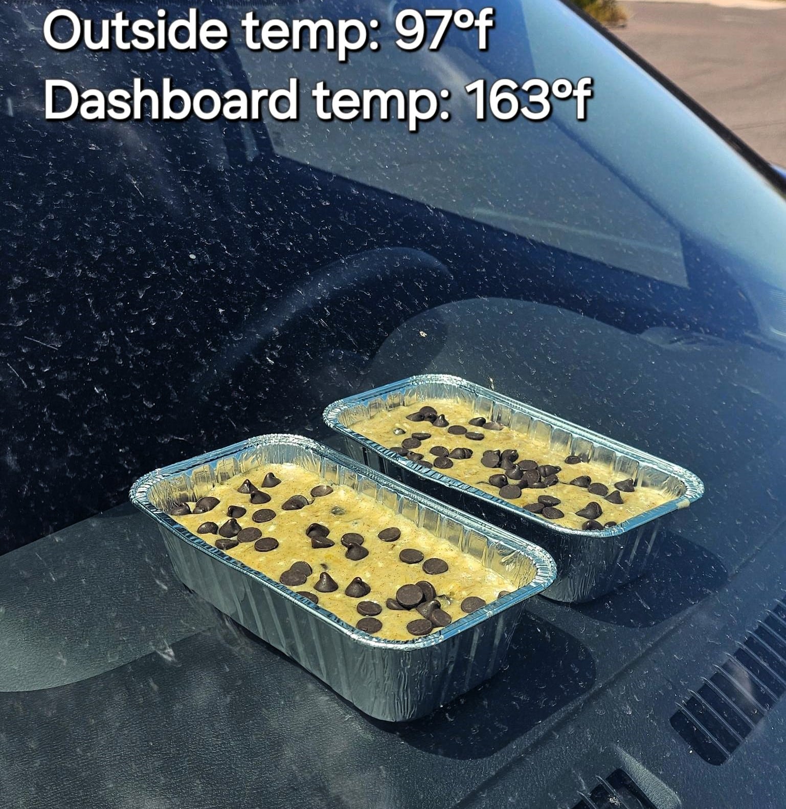 Park Rangers get creative, Bake Banana bread using car's heat in Arizona desert