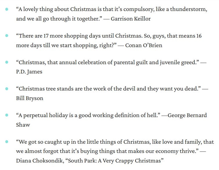 funny Christmas quotes