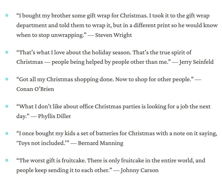 funny Christmas quotes