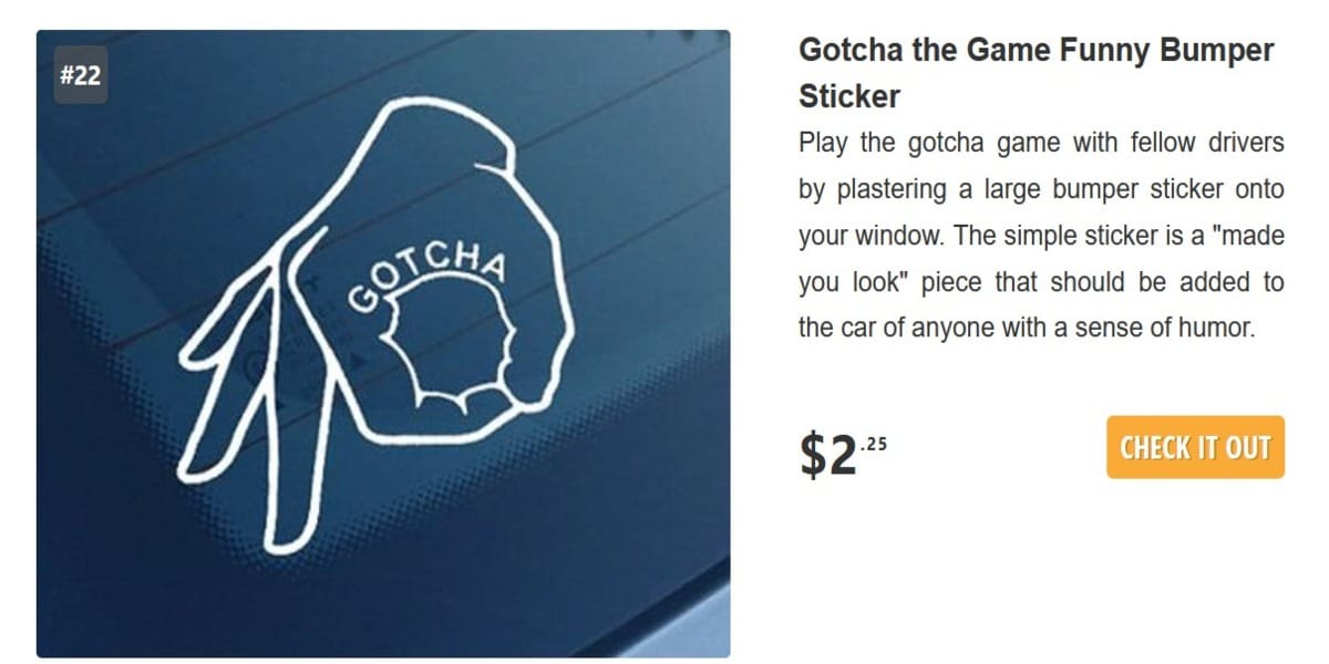 funny bumper stickers