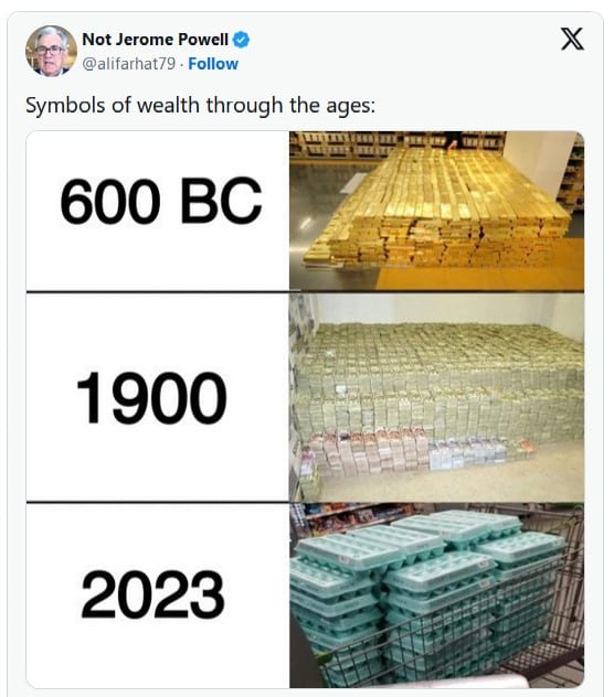 gold and eggs