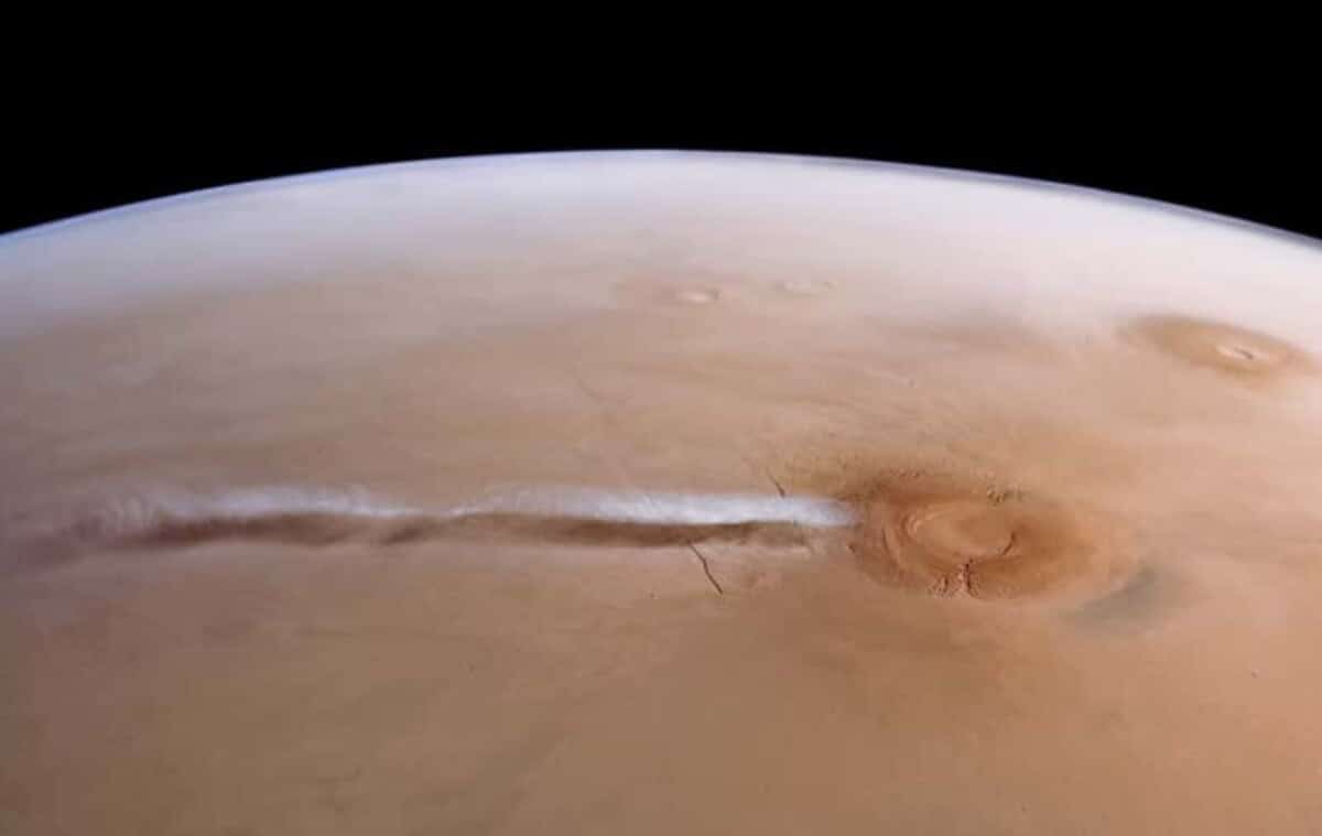 Mars’s Giant Weird Cloud Solved