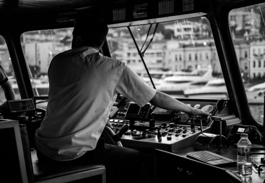 Illustrative stock photo: captain